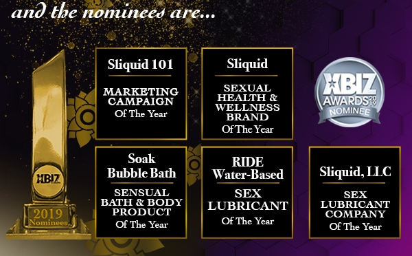 Sliquid Receives Five 2019 XBIZ Awards Nominations